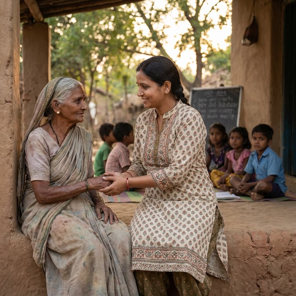 SAJS Social Worker with Community